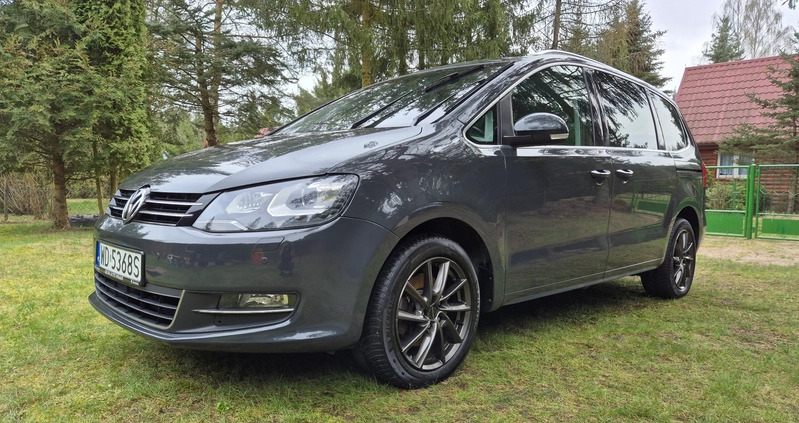 Volkswagen Sharan cena 60500 przebieg: 253000, rok produkcji 2014 z Warszawa małe 704